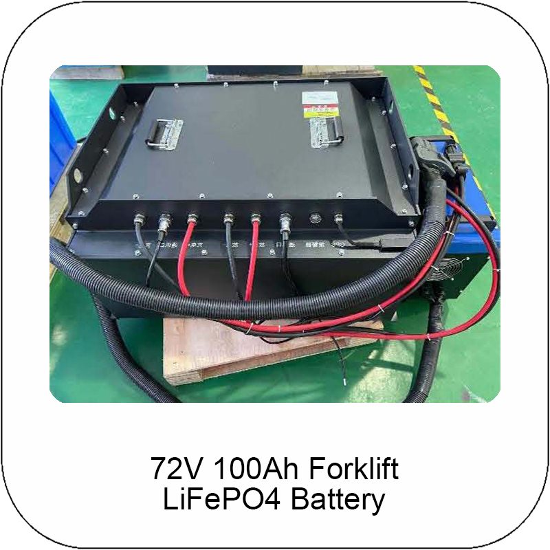 72V 100Ah LiFePO4 Forklift battery