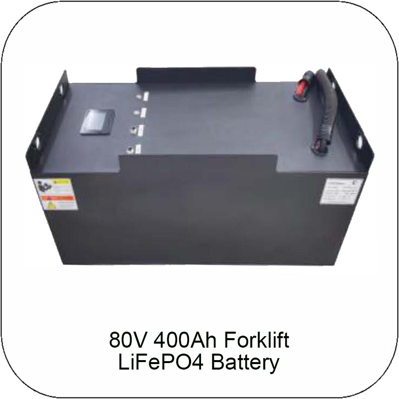 80V 400Ah LiFePO4 Forklift battery