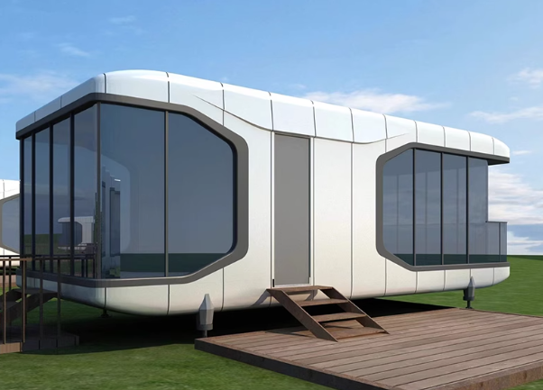 Luxury durable resort farm Mobile Tiny House Prefab House space capsule house supplier