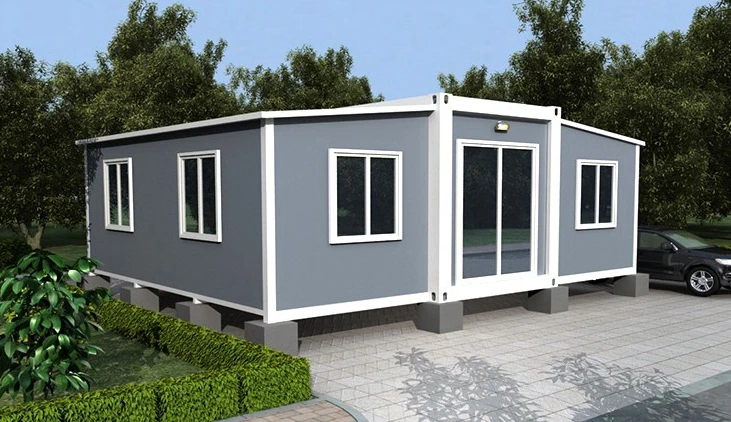 Shipping mobile house modular expandable home container house extendable prefabricated homes office modules with bathroom and bedroom