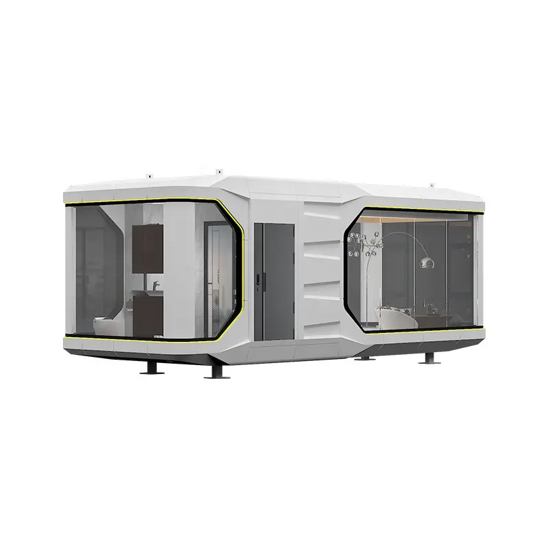 Factory built Cabin Homes Villa House 40ft Container Homes Capsule Office Pod